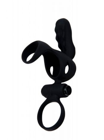Inel penis Adrien Lastic Spartacus R , Negru
